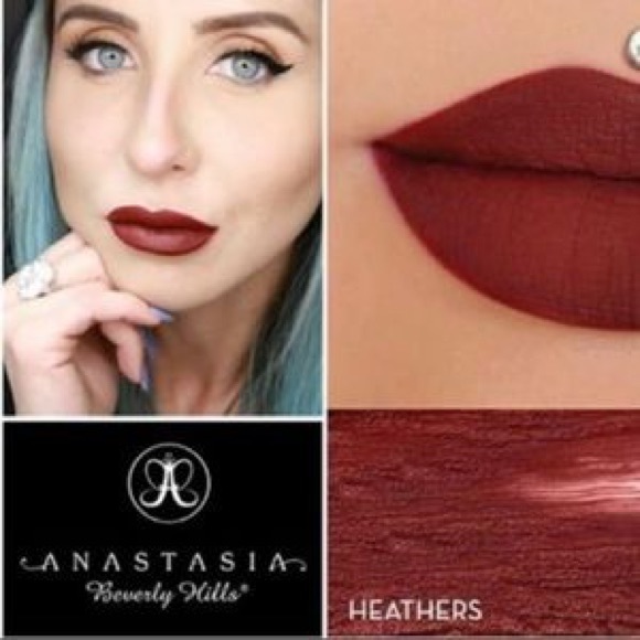 anastasia beverly hills liquid lipstick heathers